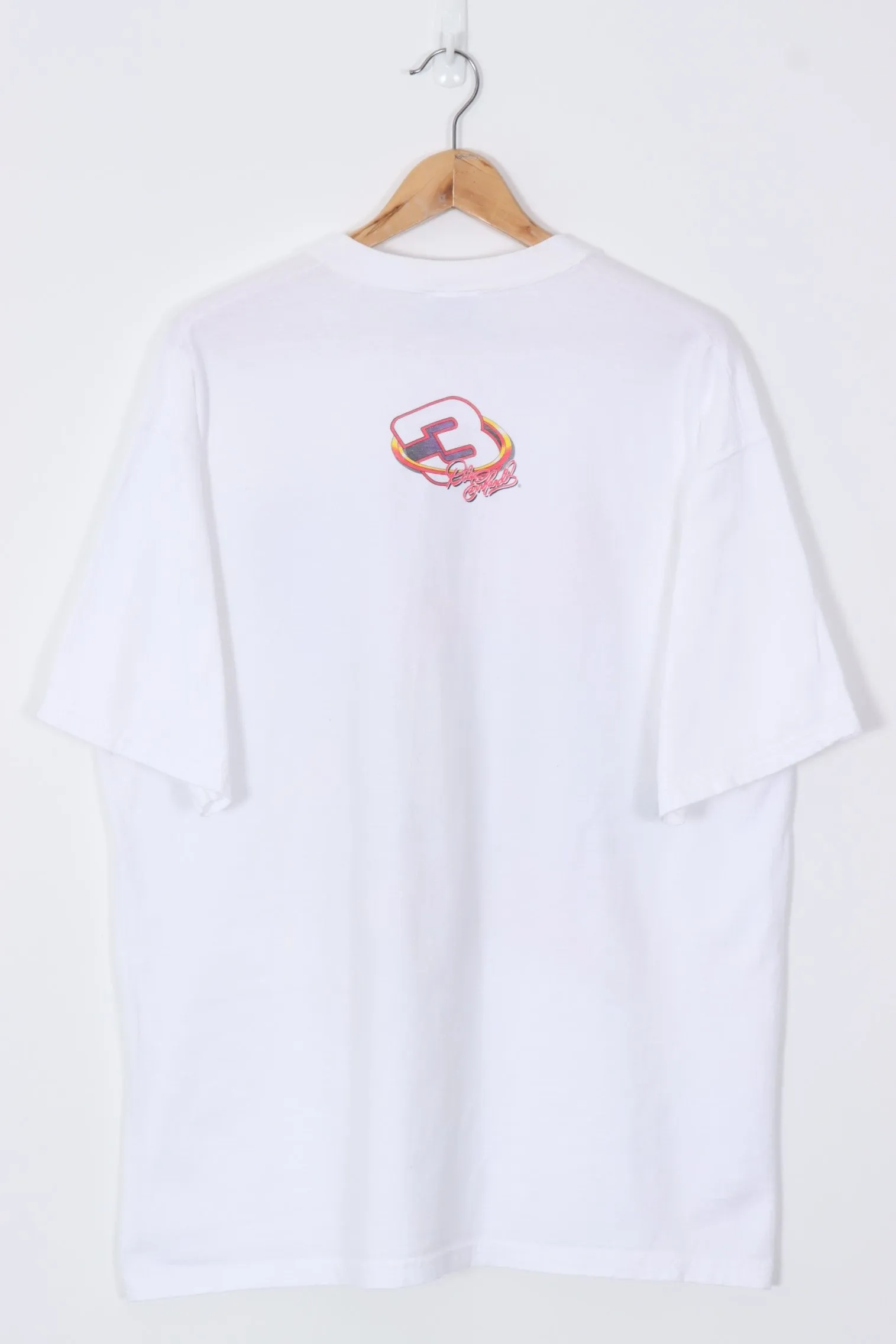 1997 Vintage NASCAR Colourful Dale Earnhardt Car Racing Tee (XL)