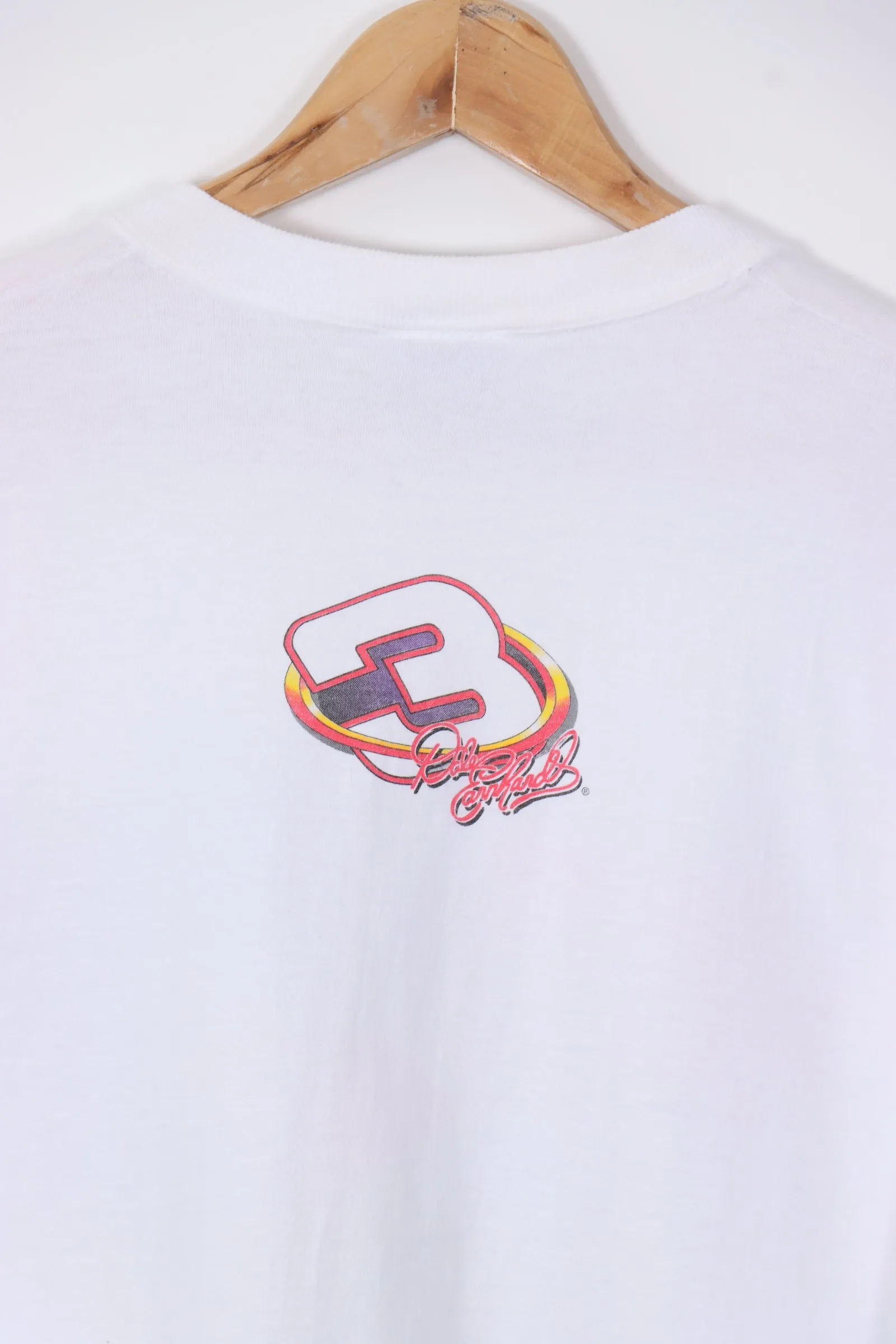 1997 Vintage NASCAR Colourful Dale Earnhardt Car Racing Tee (XL)