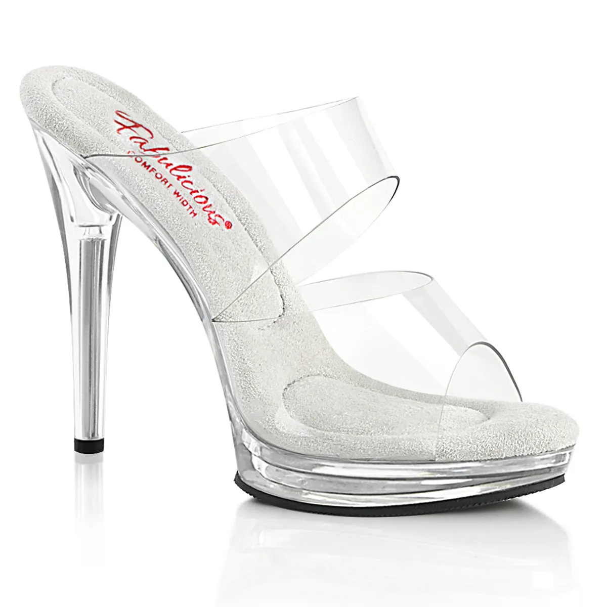 5 Inch Heel GLORY-502 Clear