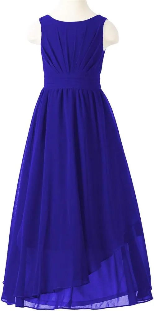 7-16 Chiffon Girls Junior Bridesmaid Dress
