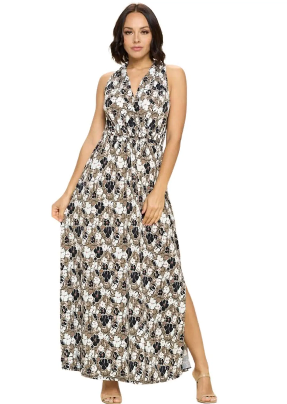 A Summer Event Halter Dress Made in USA