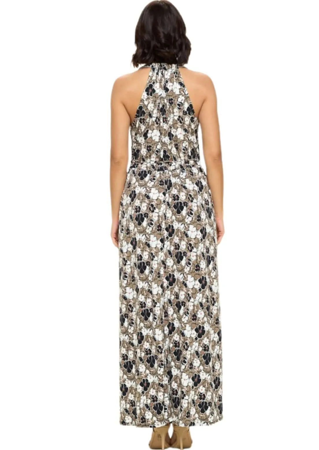 A Summer Event Halter Dress Made in USA