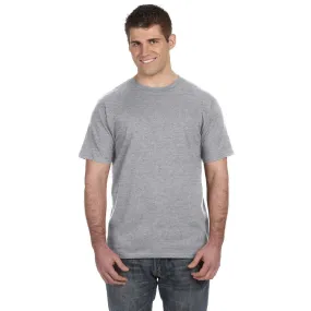 Anvil Men's Heather Grey Lightweight T-Shirt