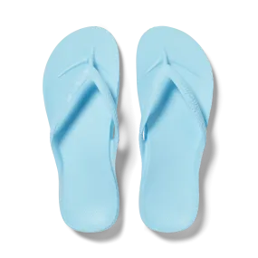 Arch Support Flip Flops - Classic - Sky Blue