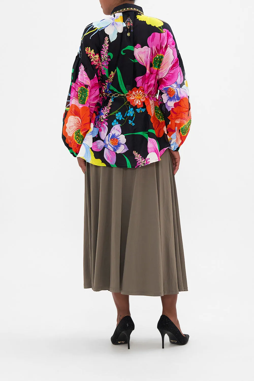 BALLOON SLEEVE SHIRT BLOUSE AWAY WITH THE FAIRIES
