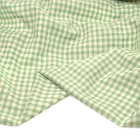 Bonbon Viscose Cotton Gingham - Melon