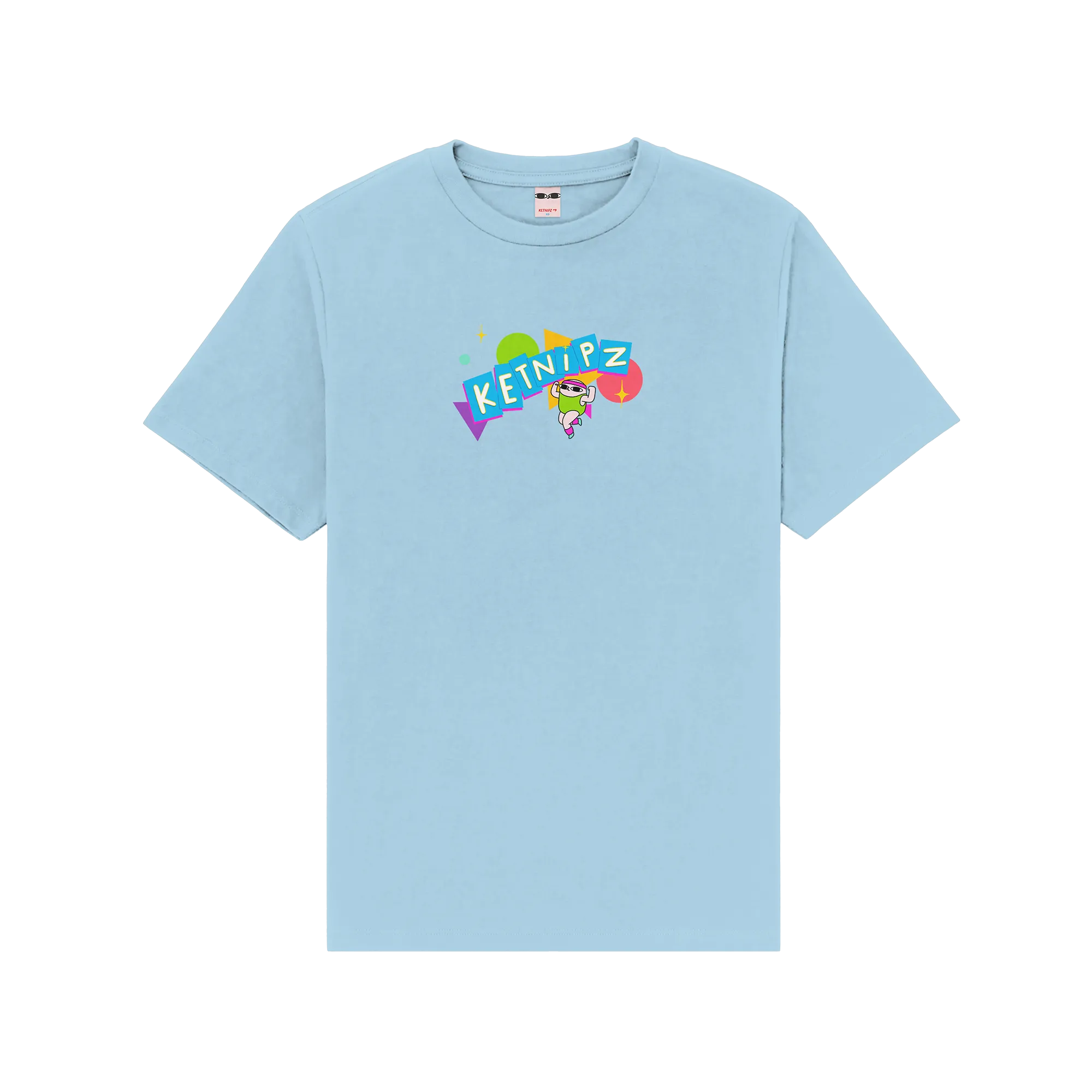 Buns of Steel Light Blue Tee