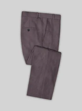 Campari Mystic Mauve Linen Pants
