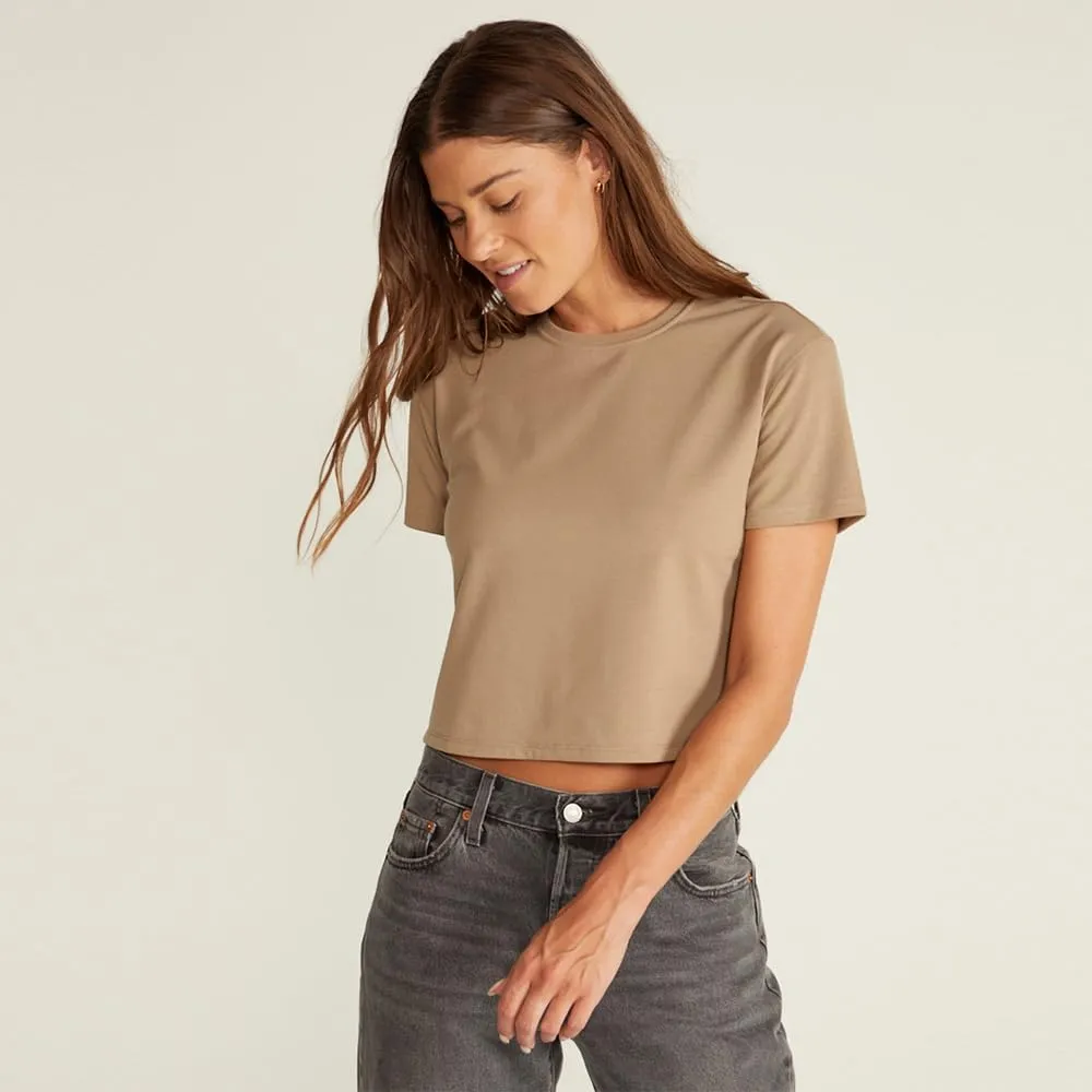 Cropped Crew Women's T-Shirt