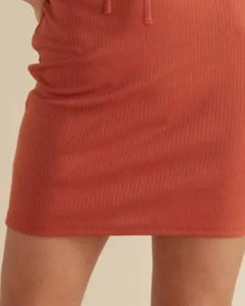 Darling Mini Dress In Dust Peach | Dust Peach