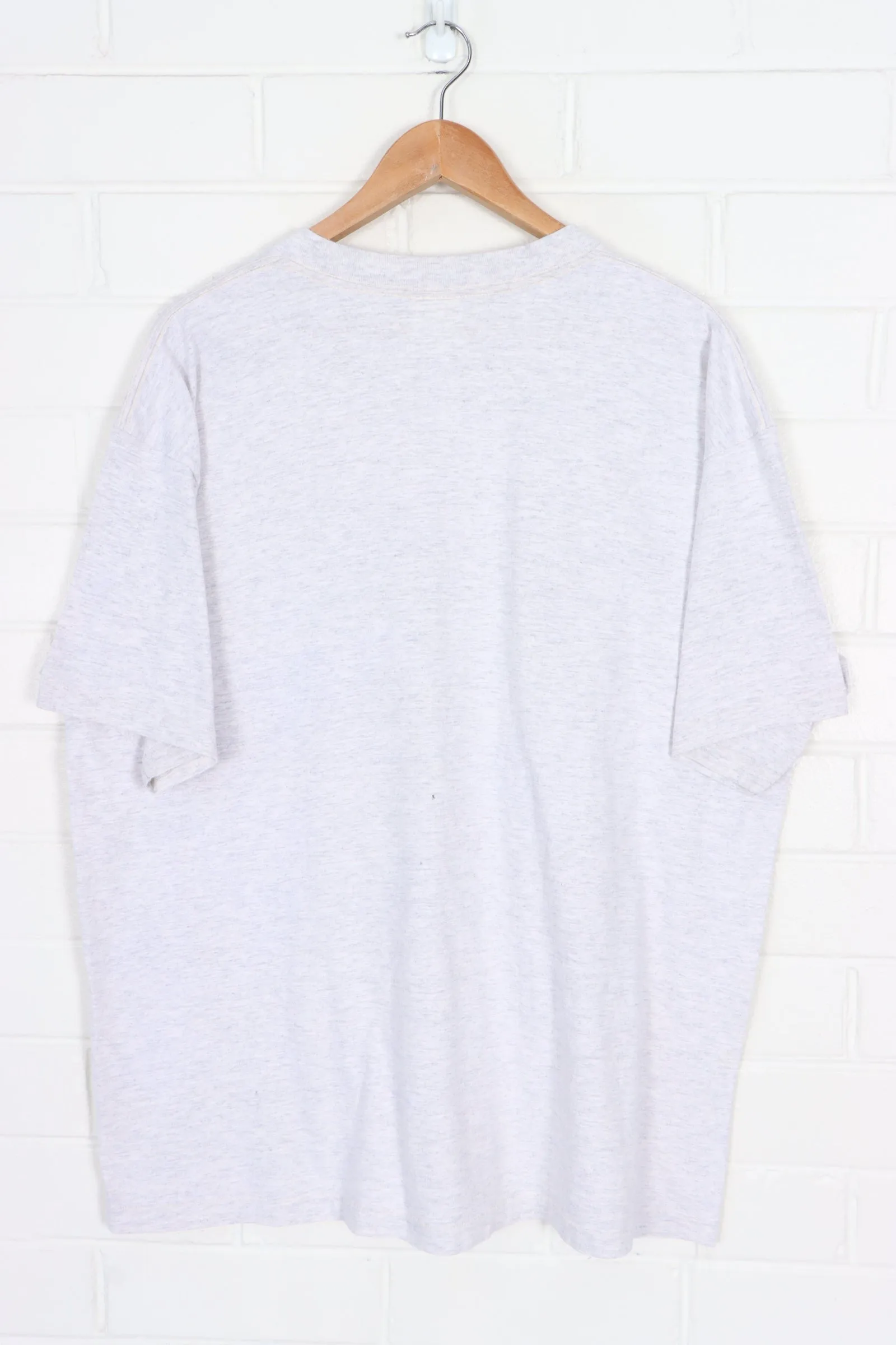 Georgetown Hoyas Big Logo Single Stitch T-Shirt USA Made (XL-XXL)