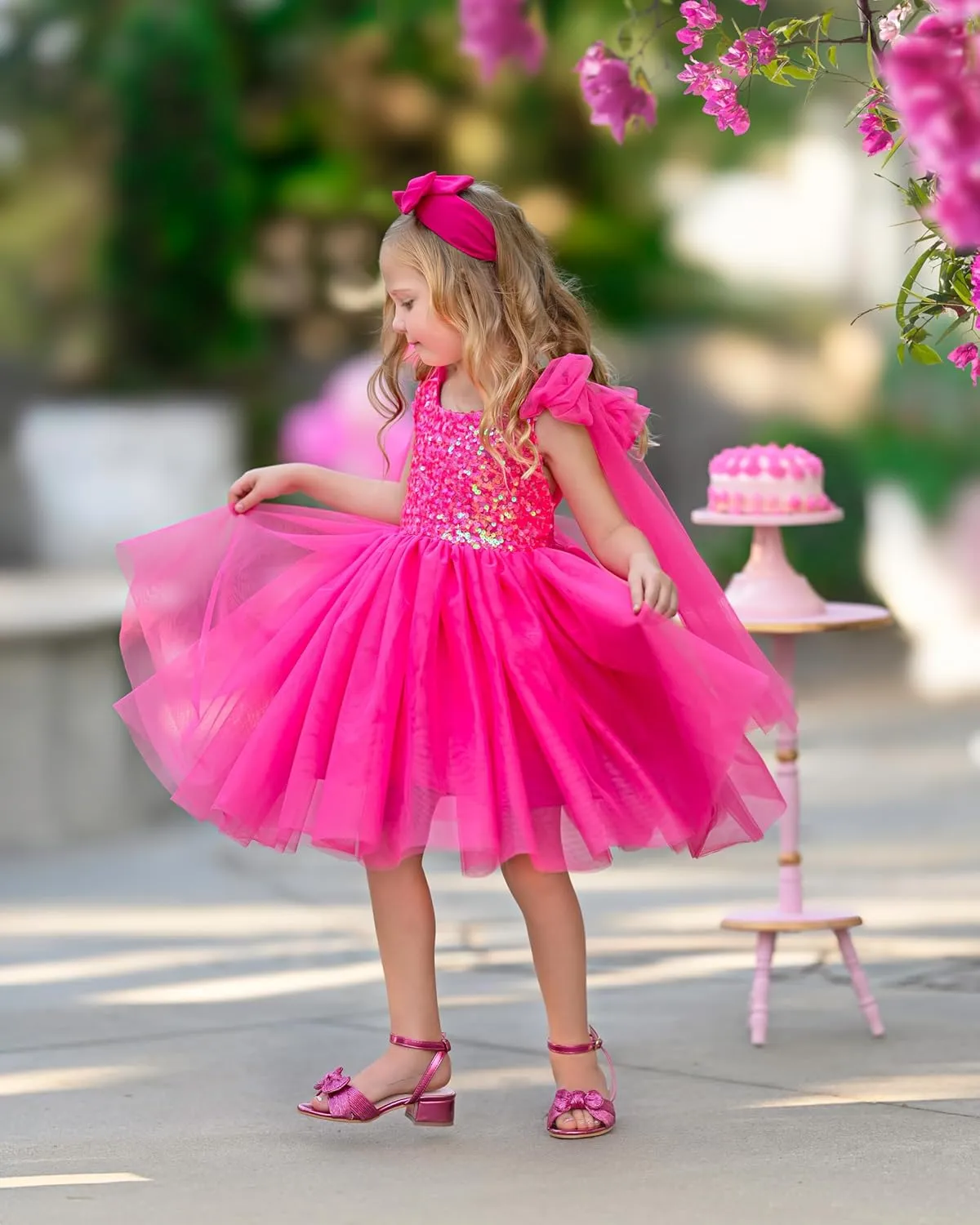 Girls Sequin Dress Toddler Party Sparkly Dress Flower Girl Dress Pageant Birthday Graduation Easter Photo Shoot