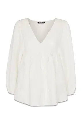 Gloria Linen Blend Blouse