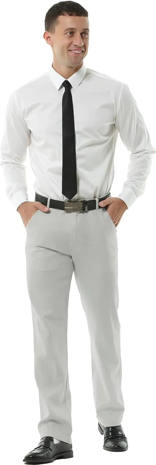 Hoerev Mens Summer Linen Casual Trousers, Casual Pants - Stylish Comfort for Every Occasion
