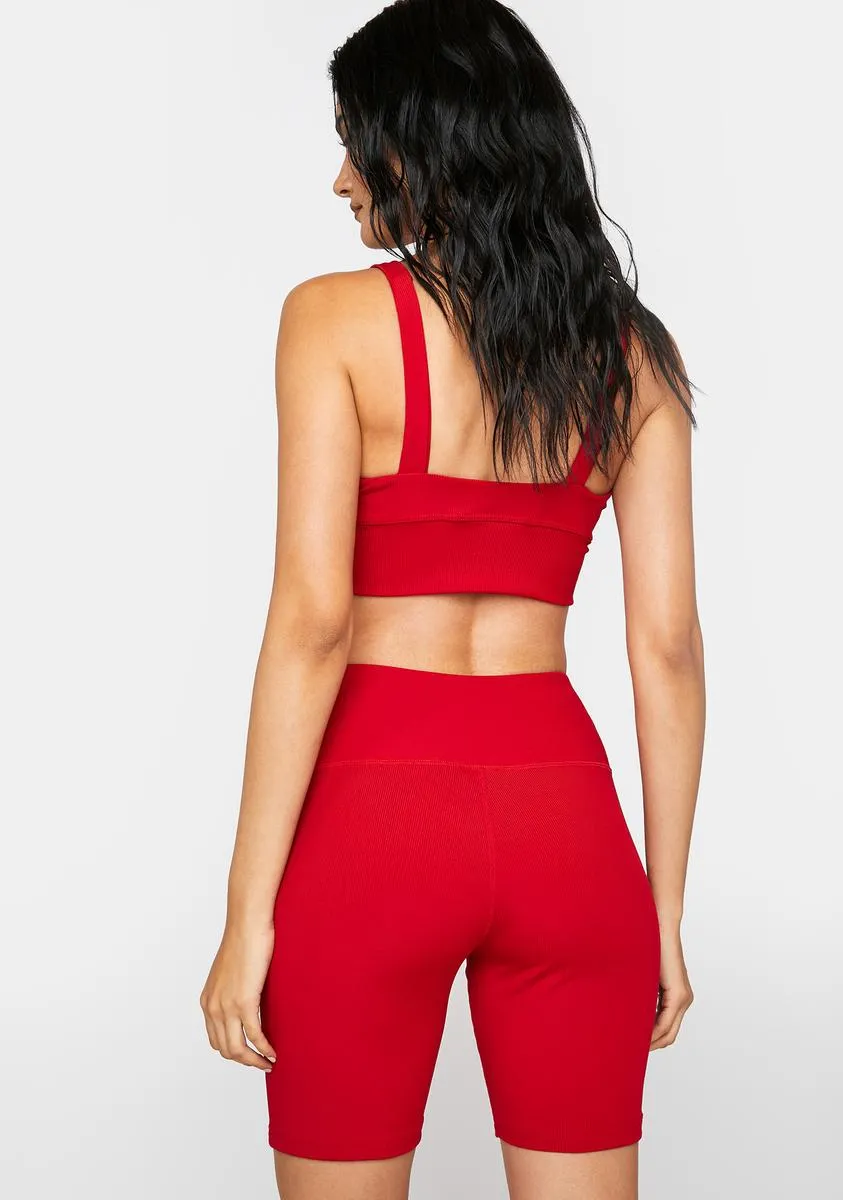 Hottie Glow For The Goal Active Shorts