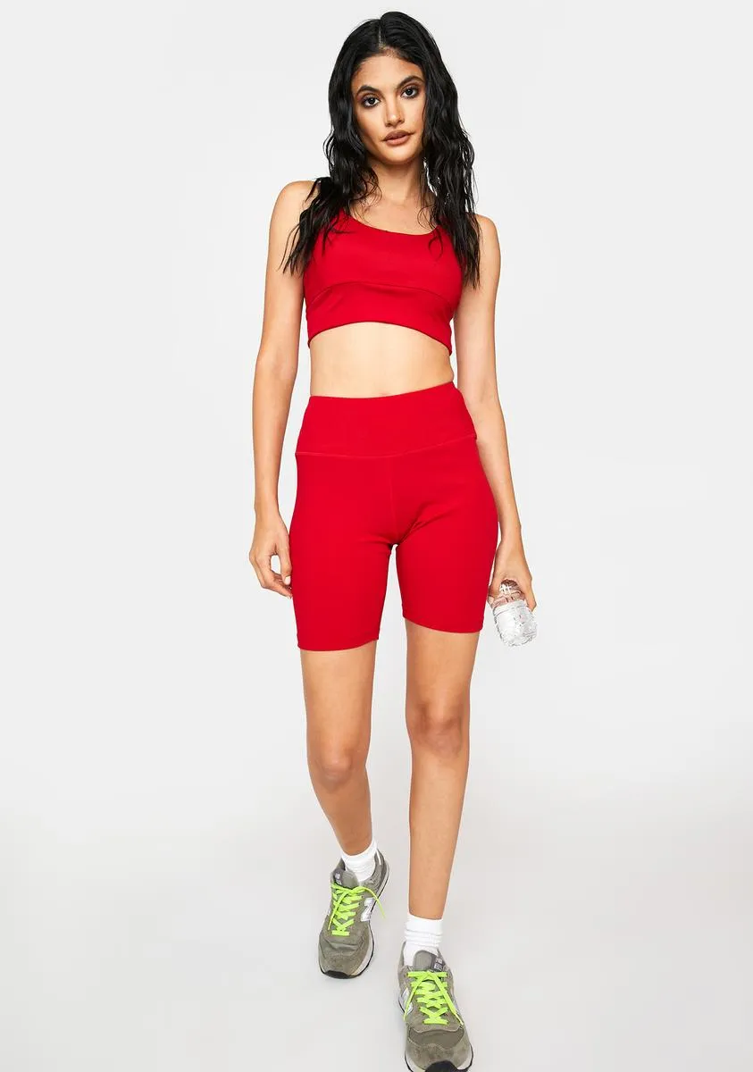 Hottie Glow For The Goal Active Shorts