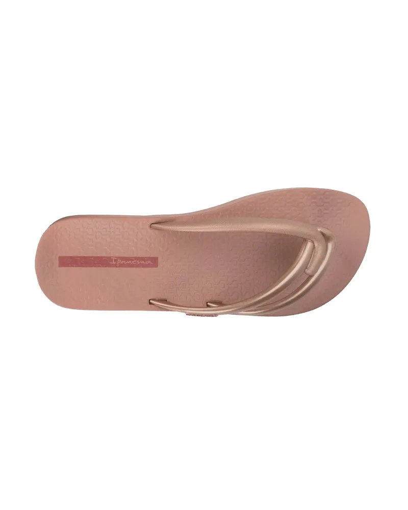 Ipanema Womens Comfy Pink Metallic Pink