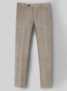 Italian Wool Linen Silk Lycra Erasmo Pants
