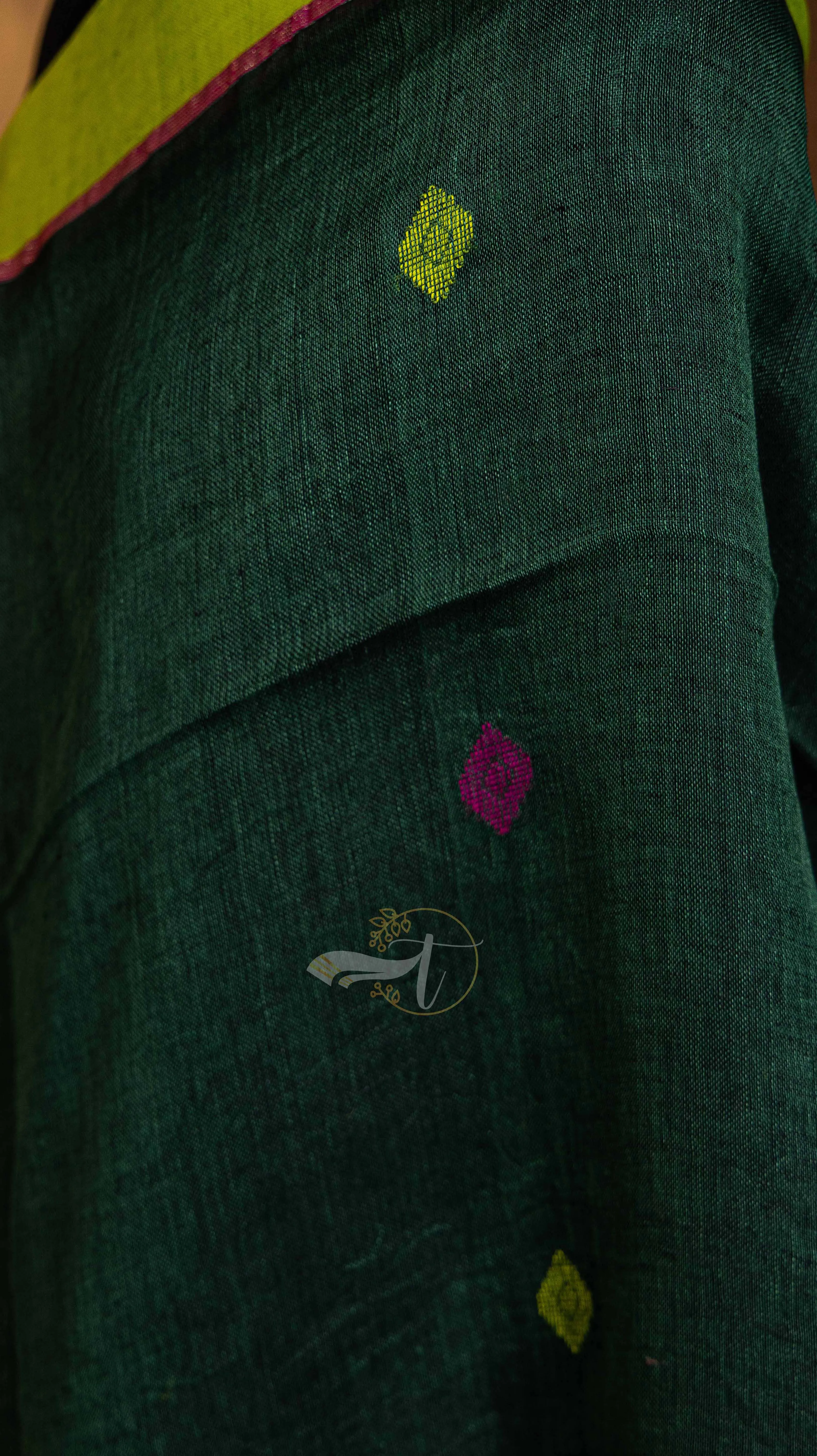 Jute Linen Saree