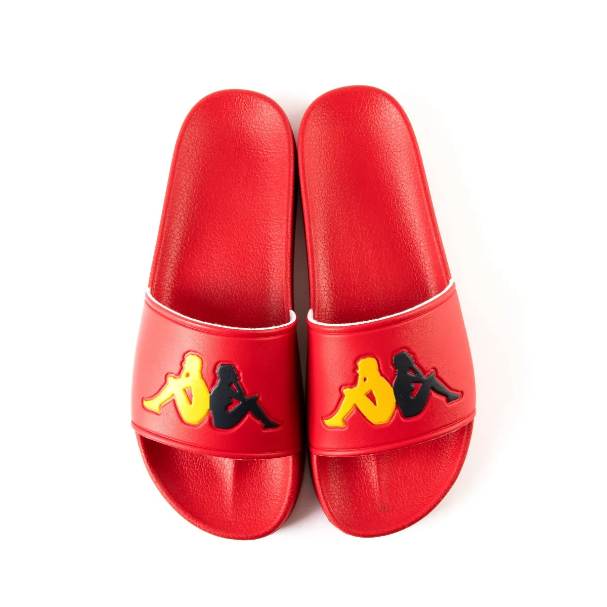 Kappa AUTHENTIC ADAM 4 SLIDES Men’s - RED -YELLOW-BLUE