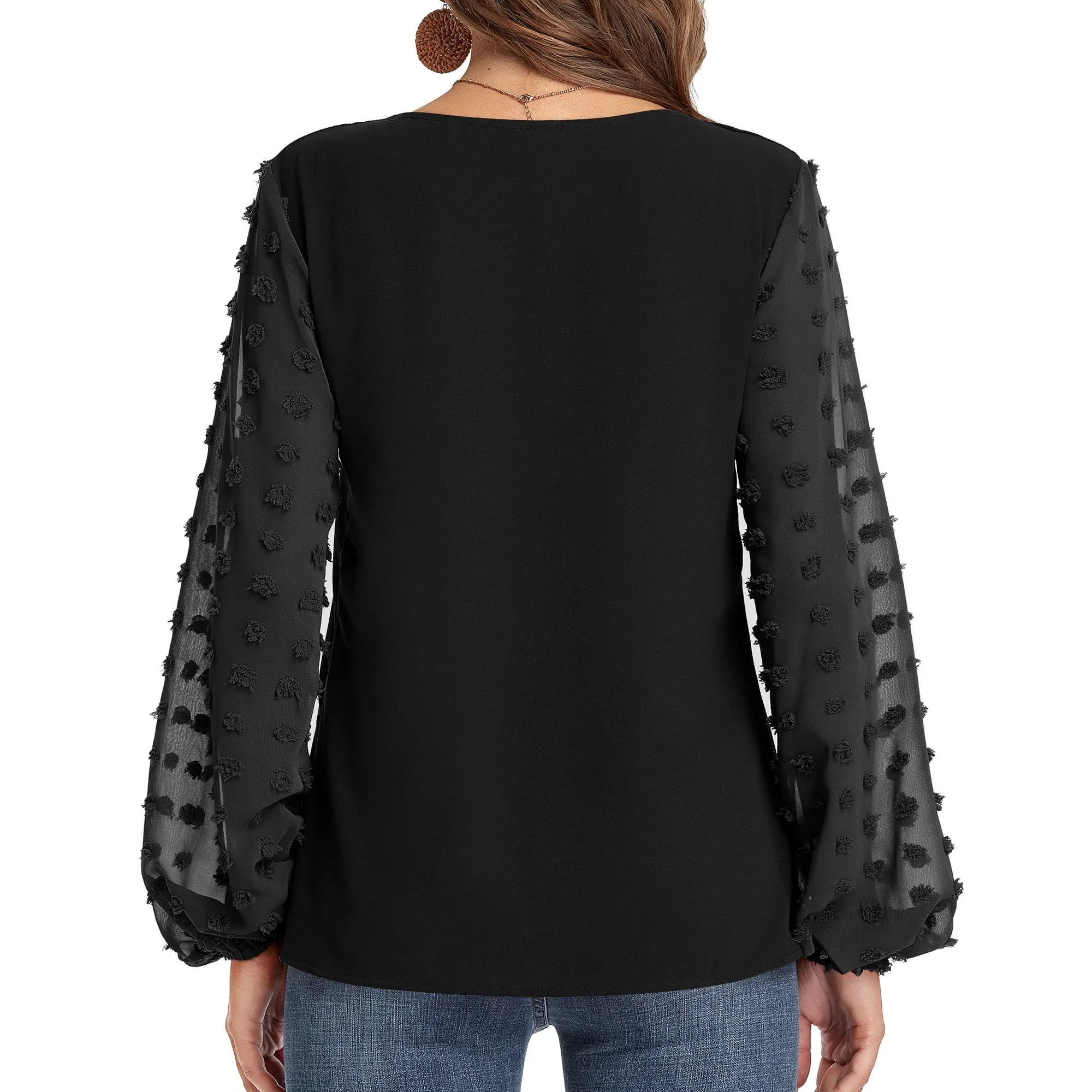 Lantern Long Sleeve Blouse