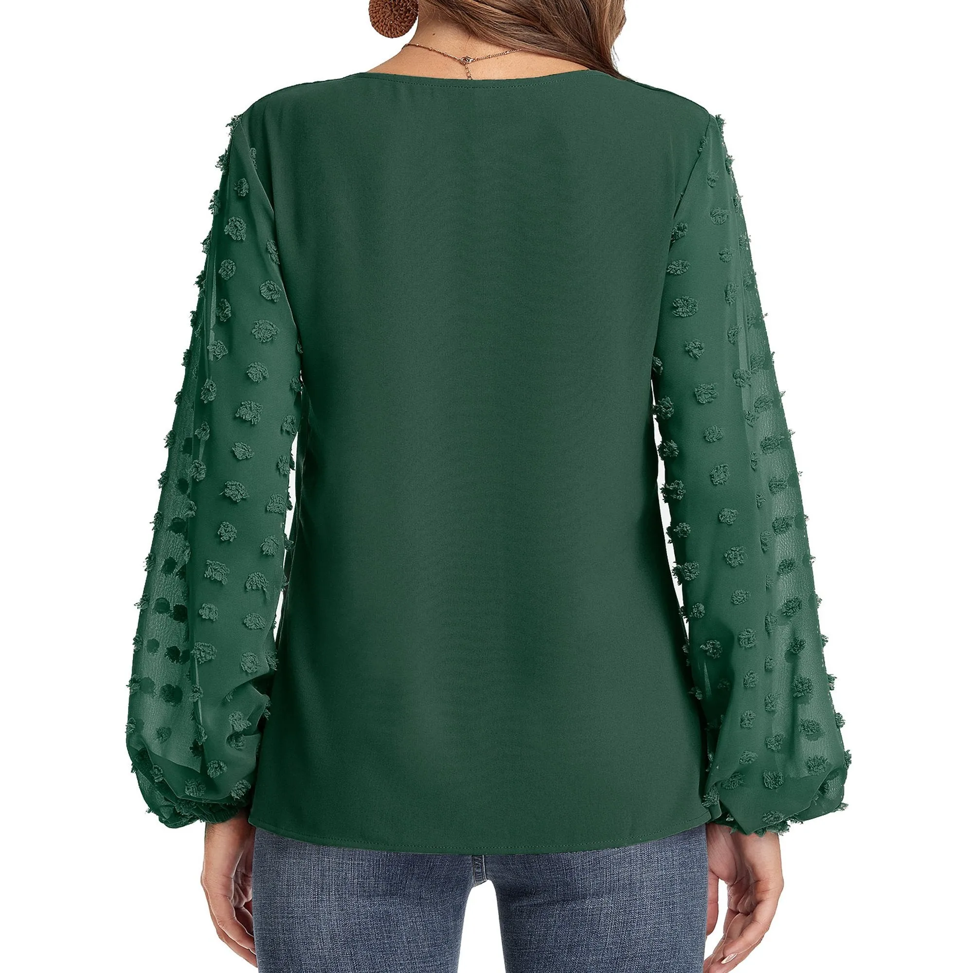 Lantern Long Sleeve Blouse