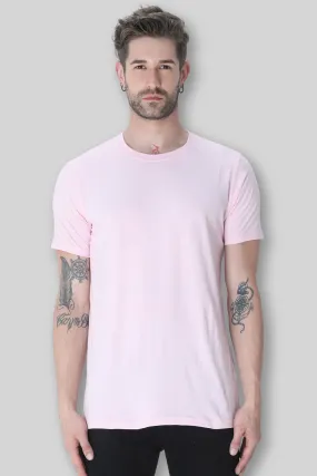 Light Baby Pink T Shirt for Men