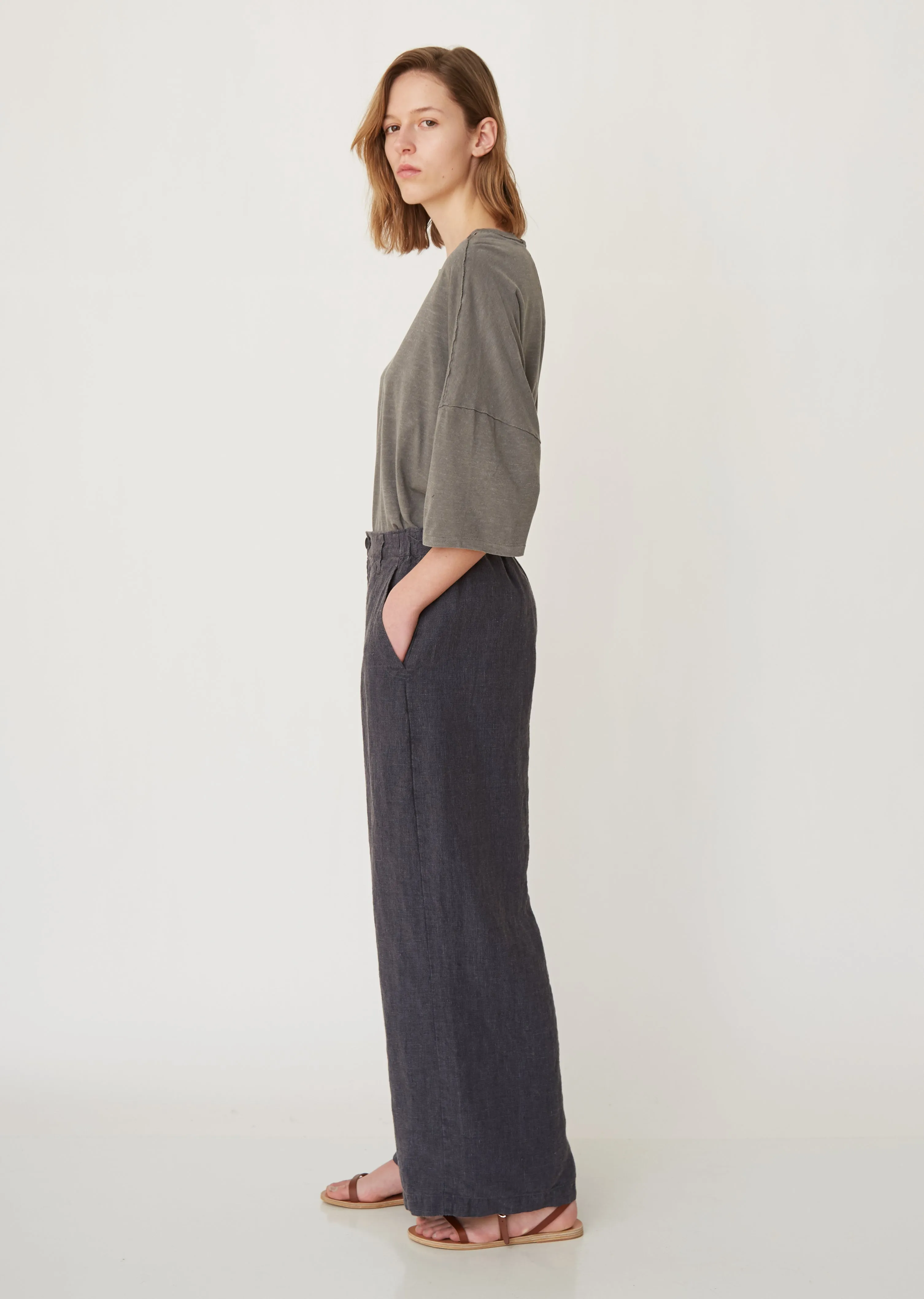 Linen Wide Leg Pants