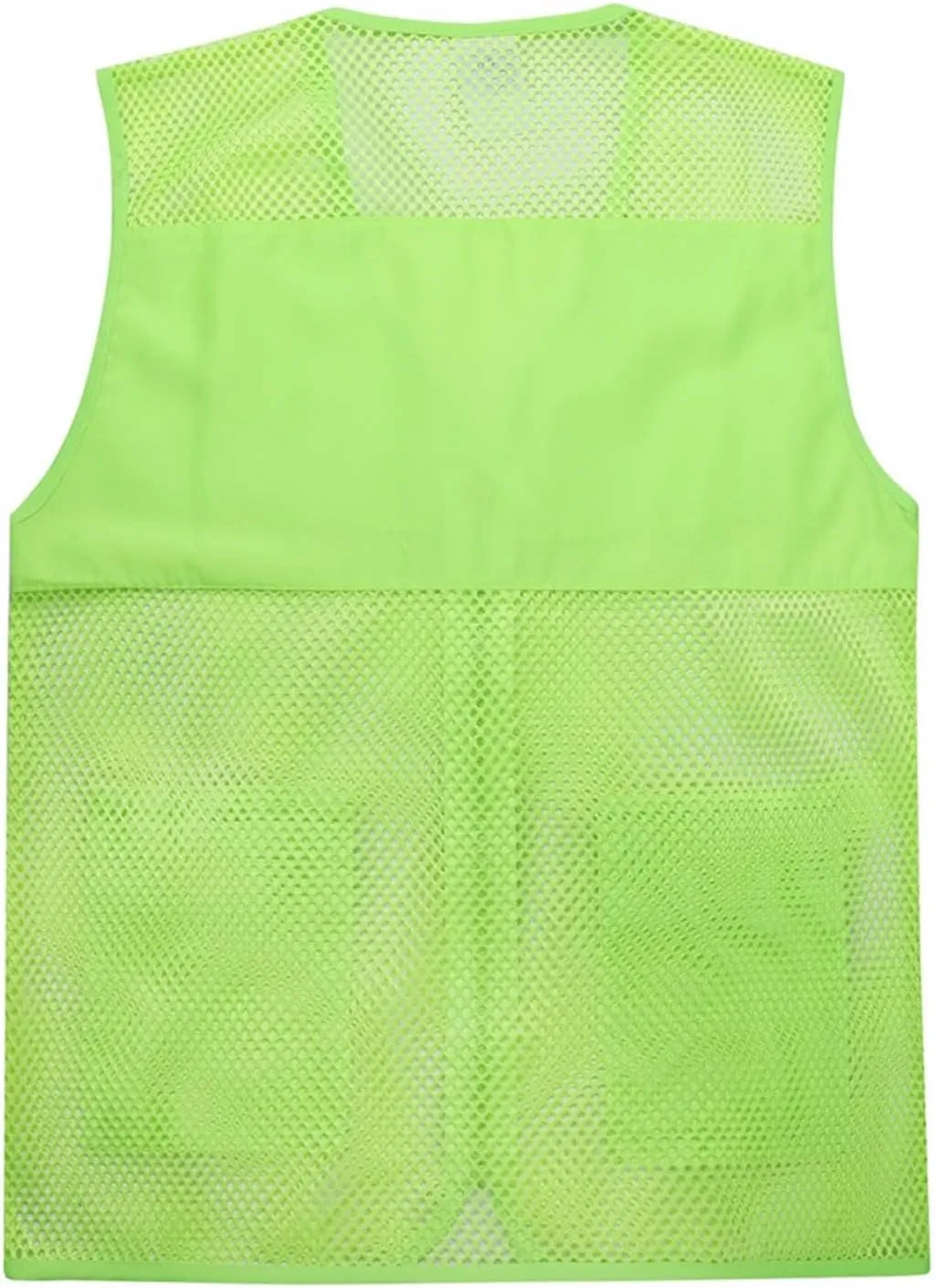 Mens Breathable Mesh Vest Jacket Summer Casual Lightweight Cycling Travel Zip Up Vests Outdoor Fishing Work Waistcoat