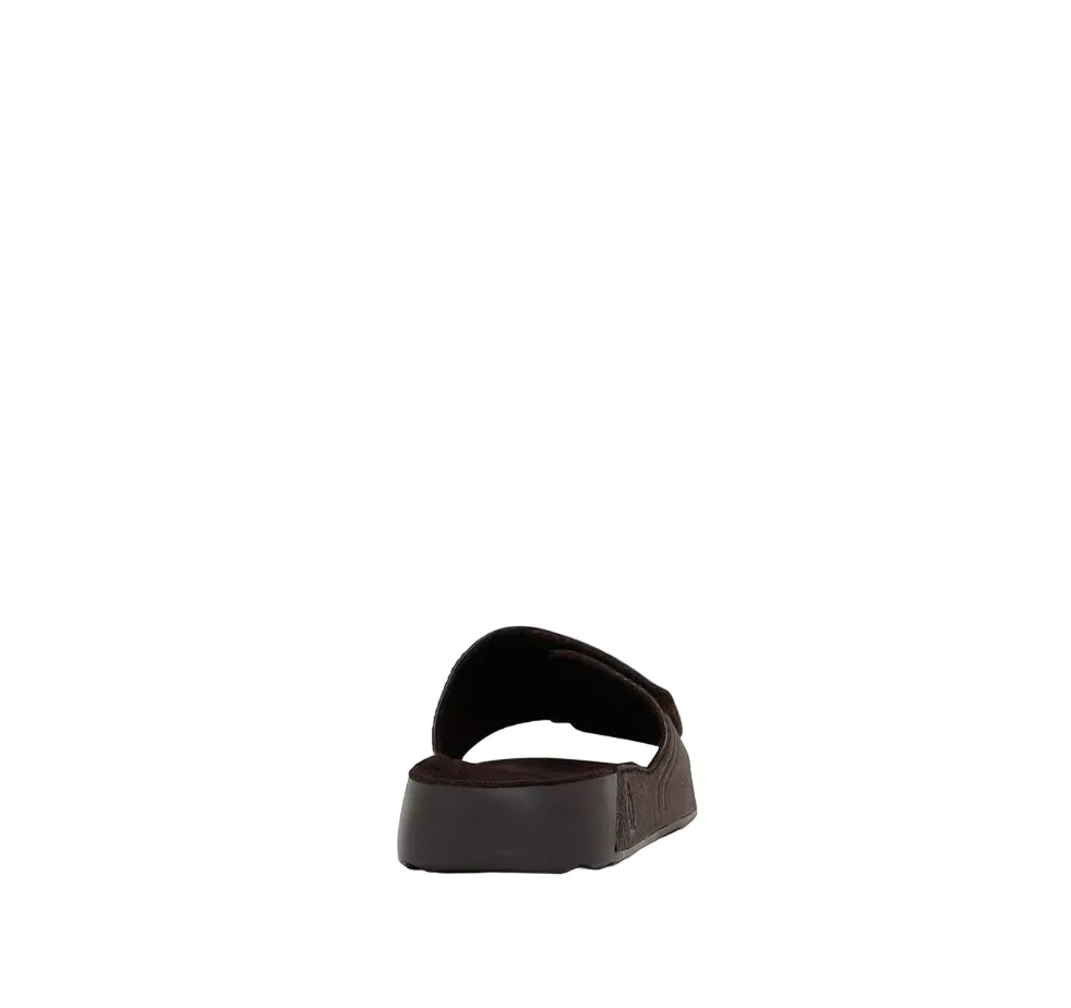 Mens Hush Puppies Hammock Slides Brown