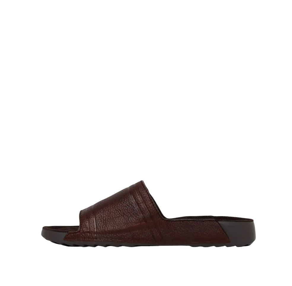 Mens Hush Puppies Hammock Slides Brown