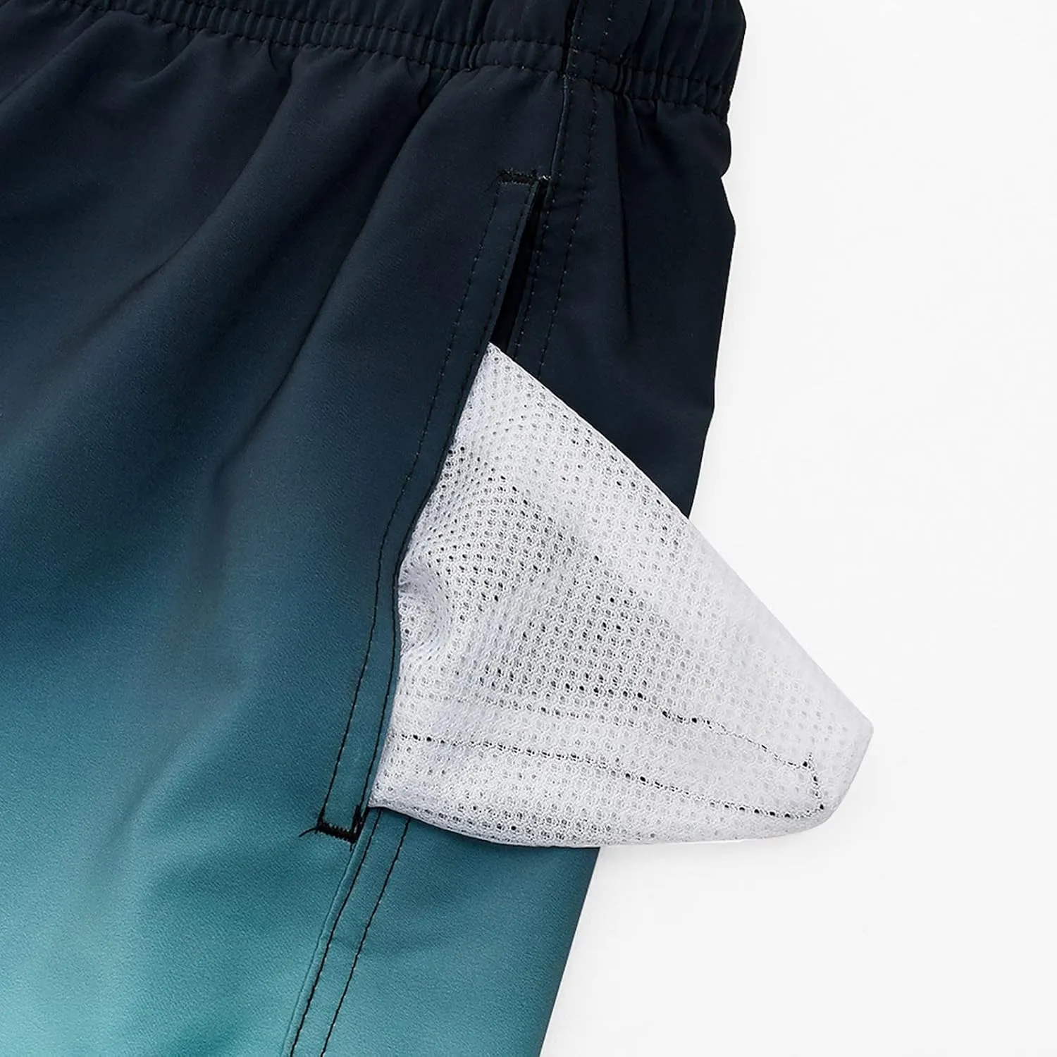 Men's Swim Trunks Quick Dry Swimming Board Shorts with Pockets Stretchy Beach Swim Shorts