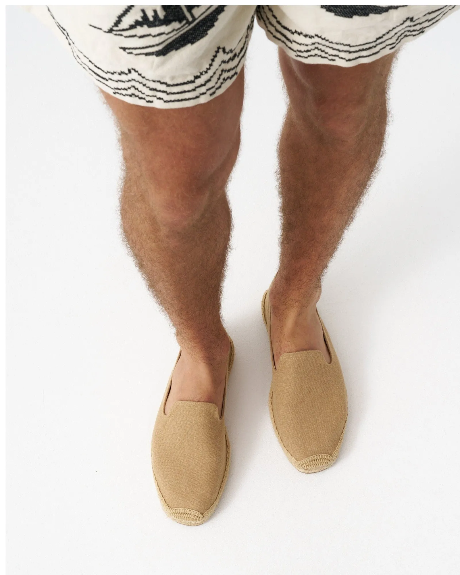 Mens_Espadrilles_The Smoking_Woven Colors_Cafe Taupe