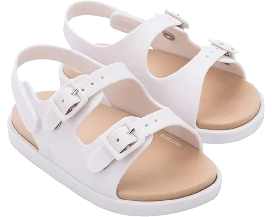 Mini Melissa Wide Sandal BB- Youth & Kids - Beige
