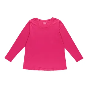 mySTYLE Women's Plus Scooped Neck Blouse