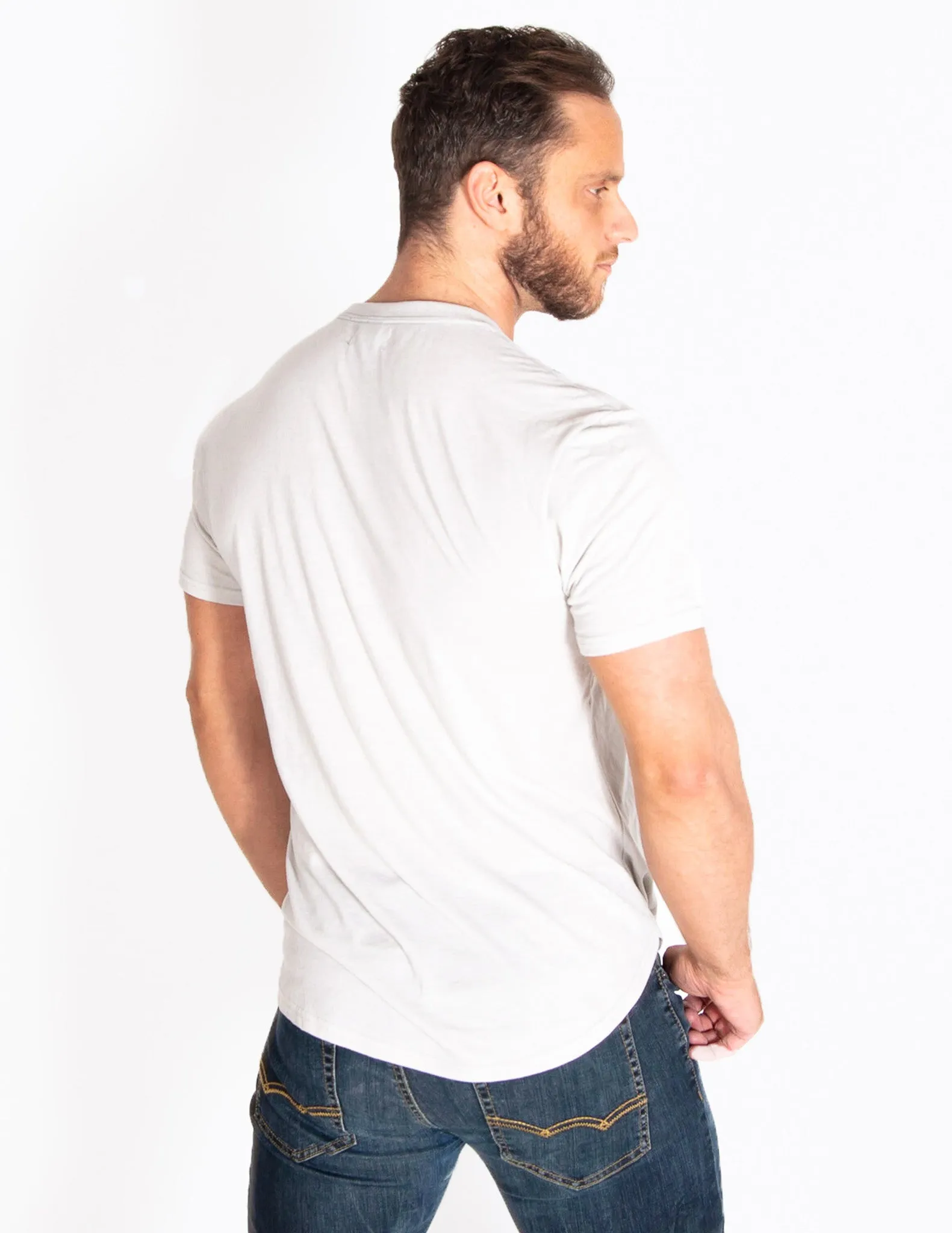 PREMIUM MEN'S T-SHIRT - LIGHT GREY