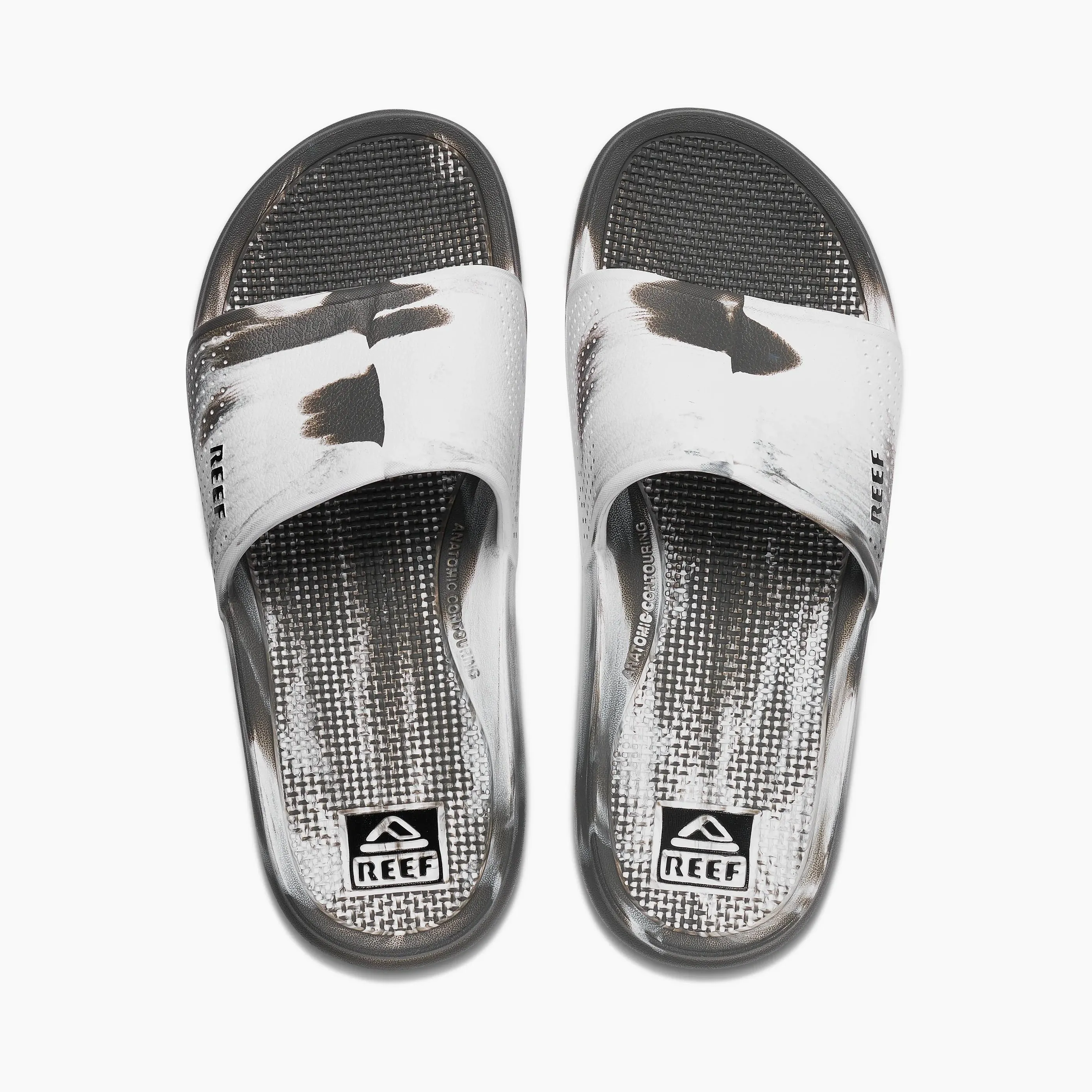 Reef Oasis Slide White Grey Marble