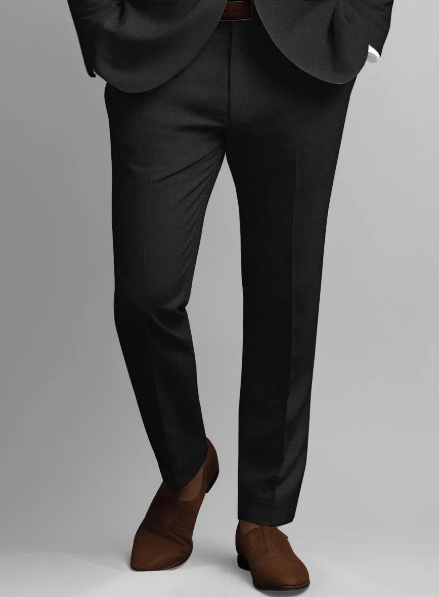 Solbiati Pericle Black Linen Pants