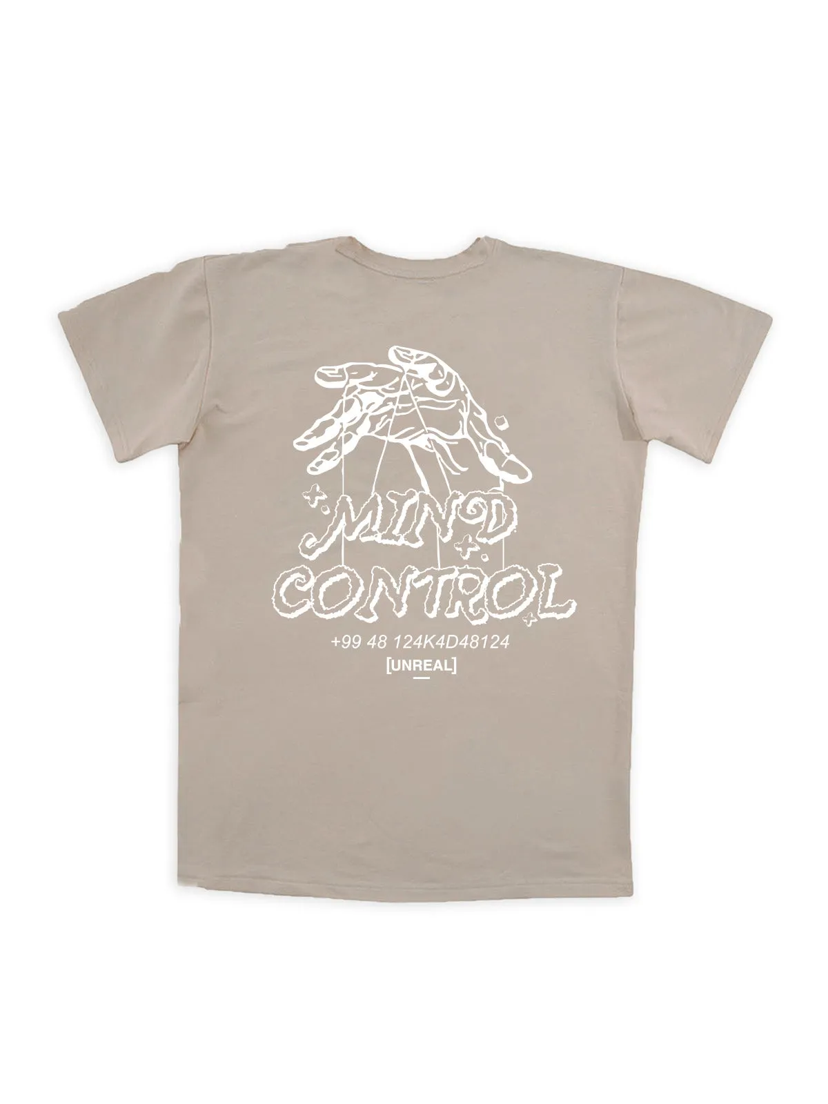 UNREAL Mind Control Tee Light Sand
