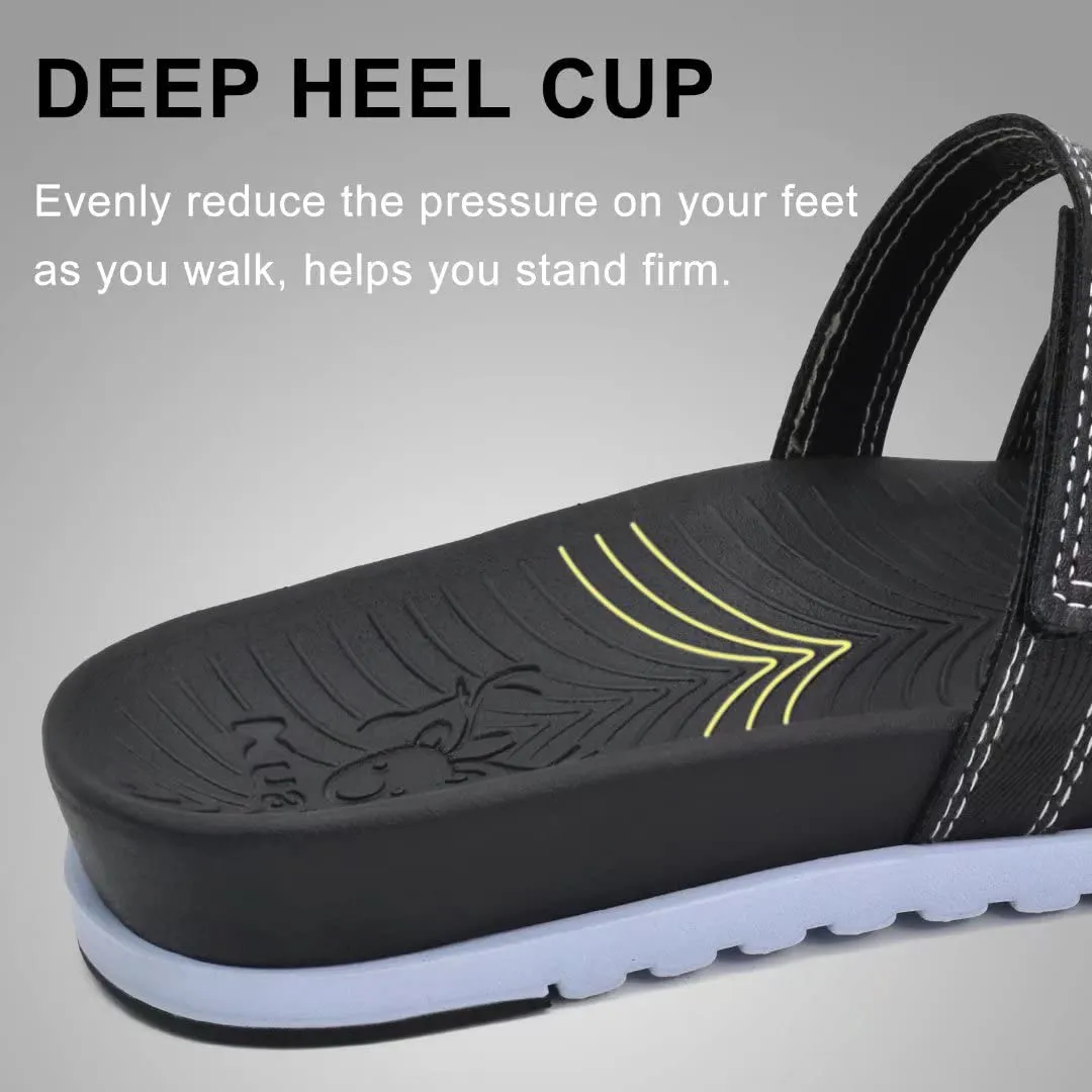 Womens Orthotic Slides Comfort Plantar Fasciitis Arch Support Slip on Sandals